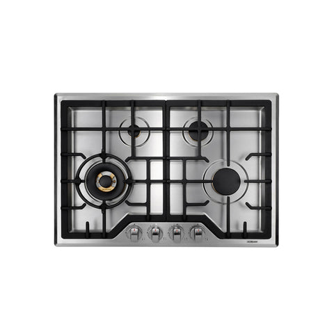 ROBAM  G Model 30-in 4 Burners Stainless Steel Gas Cooktop