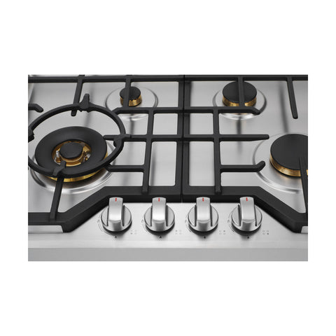 ROBAM  G Model 30-in 4 Burners Stainless Steel Gas Cooktop