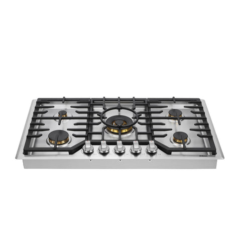 ROBAM  ROBAM-G515 36-in 5 Burners Stainless Steel Gas Cooktop