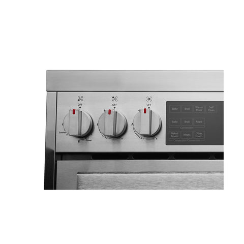Robam G517K 30” Chef’s Favorite Convection Freestanding Gas Range, 5 Sealed Aluminum Burners w/Cast Iron rates (Wok Grate Included), 5 Cu. Ft. Oven with Blue Interior, 6 Cooking Modes