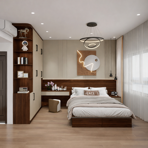 Serene Haven Built-In Wardrobe