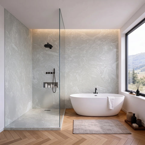 Shower Wall Oman Beige Color