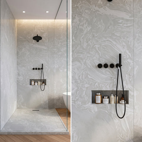 Shower Wall Oman Beige Color