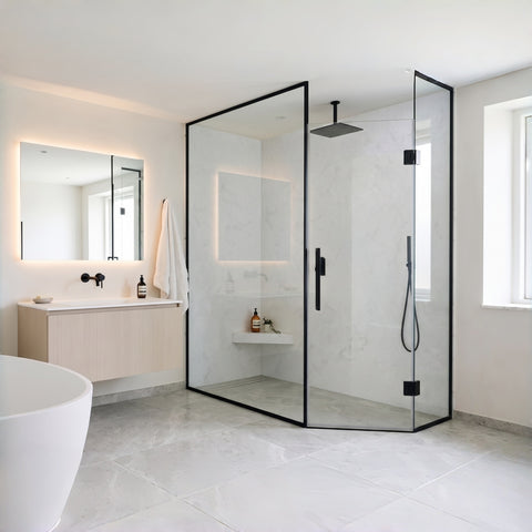 Shower Wall White Jazz Color
