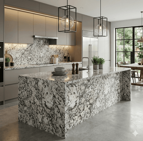 Snow Persa Granite Countertop