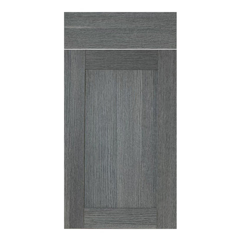 Texture Gray Shaker Frameless Euro-Style Kitchen Cabinets