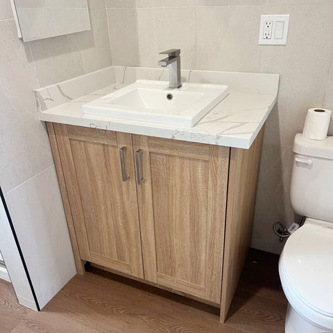 Textured Oak Frameless 10 x 10 Kitchen Combo