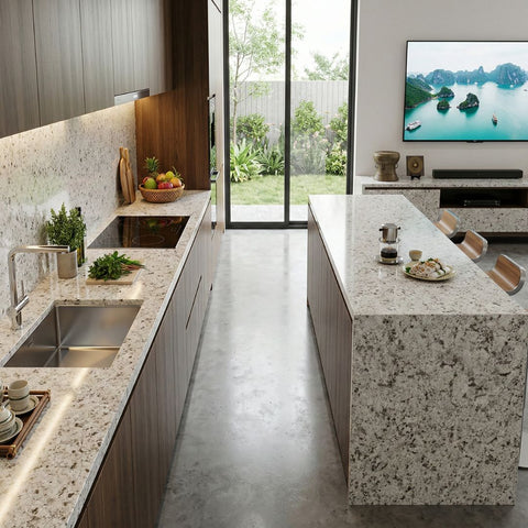 Armani Gray Granite Countertop