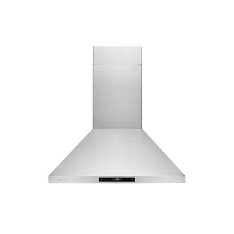 Hauslane Chef 30-in Convertible Stainless Steel Wall-Mounted Range Hood