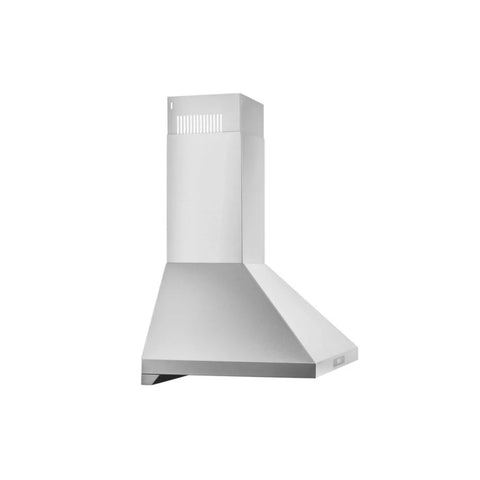 Hauslane Chef 30-in Convertible Stainless Steel Wall-Mounted Range Hood