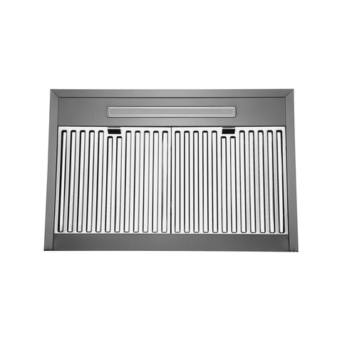 Hauslane Chef 30-in Convertible Black Stainless Steel Wall-Mounted Range Hood