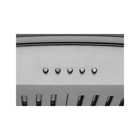 Hauslane Chef 30-in Convertible Stainless Steel Wall-Mounted Range Hood