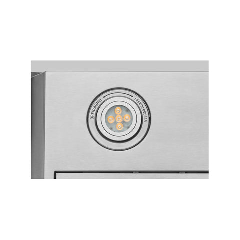 Hauslane Chef 30-in Convertible Stainless Steel Wall-Mounted Range Hood
