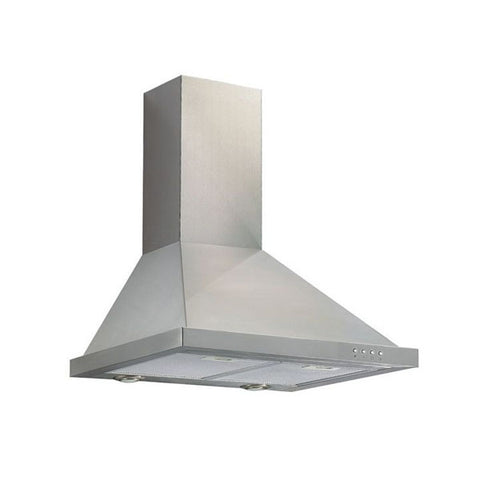 Convertible Stainless Steel Wall Mount Range Hood Square Style