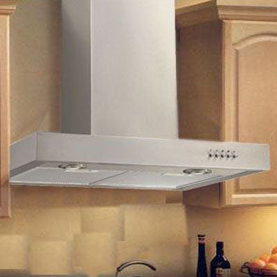 Convertible Stainless Steel Wall-Mounted Range Hood