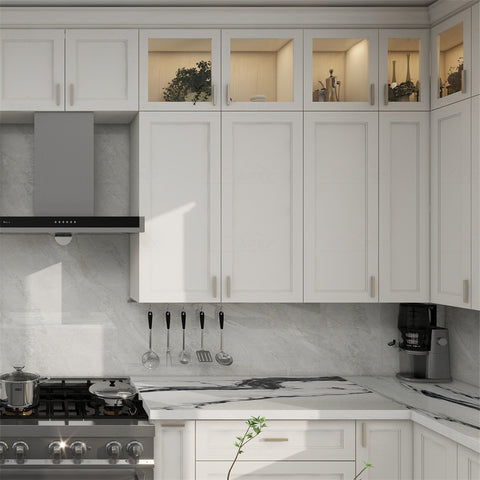 White Shaker 10 x 10 Kitchen Combo