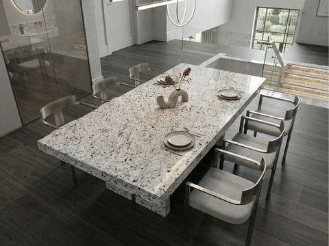 White Galaxy Granite Countertop