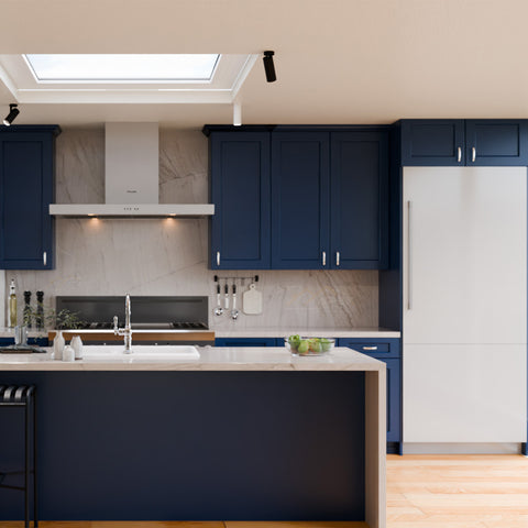 Blue Shaker 10 x 10 Kitchen Combo