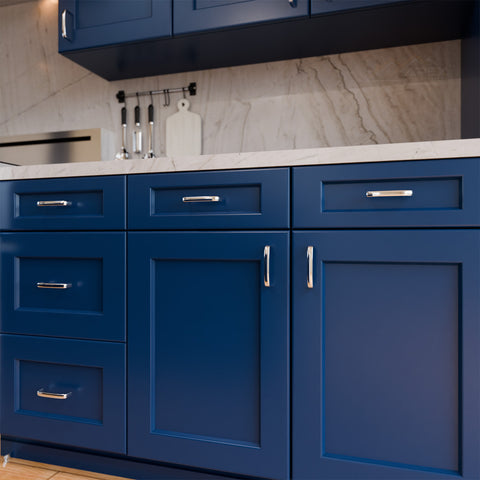 Blue Shaker 10 x 10 Kitchen Combo