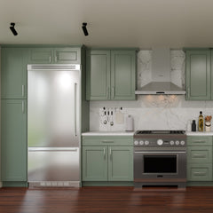Emerald Green Shaker 10 x 10 Kitchen Combo