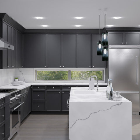 Angel Black(Slim Shaker) 10 x 10 Kitchen Combo