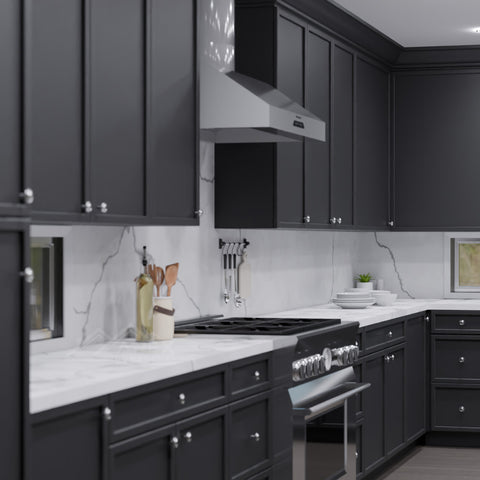 Angel Black(Slim Shaker) 10 x 10 Kitchen Combo