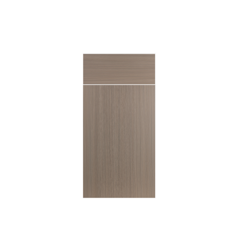 White Oak Flat Panel Euro Style Kitchen Cabinets
