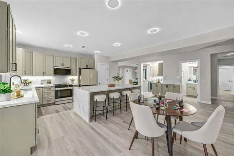 Dune Gray Shaker Kitchen Cabinet