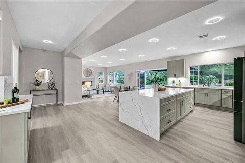 Dune Gray Shaker Kitchen Cabinet