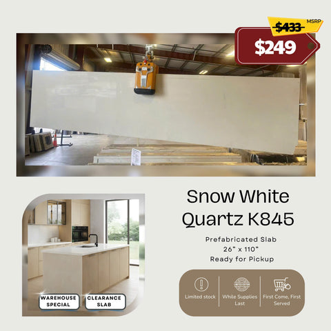 K845 Snow White Quartz