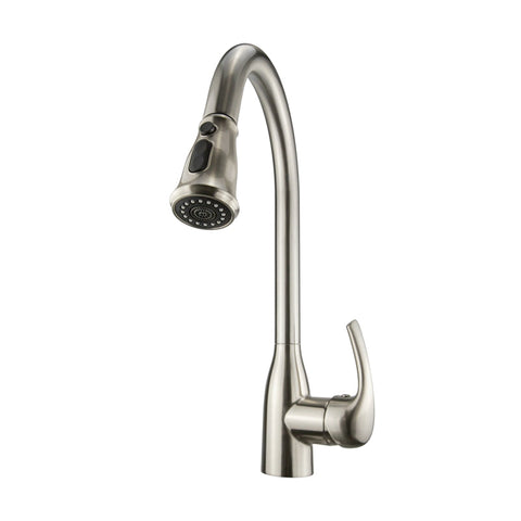 Single Handle Kitchen Faucet with Pull-Out