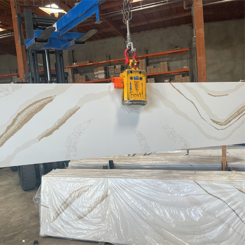 Calacatta Gold Picasso Engineered Stone Countertop | Apex Engineered Stone