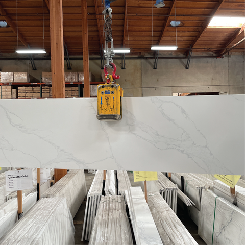 Calacatta Rocky Engineered Stone Countertop | Apex Engineered Stone