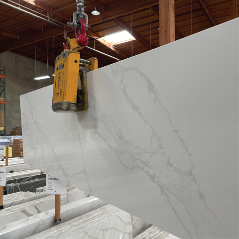 Calacatta Rocky Engineered Stone Countertop | Apex Engineered Stone