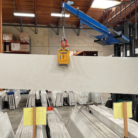 White Lagoon Engineered Stone Countertop | Apex Engineered Stone